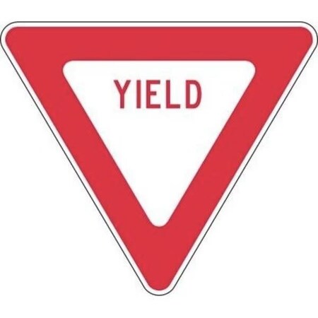 Accuform TRAFFIC SIGNS YIELD 30 in X 30 in DG HIGH FRR425DP